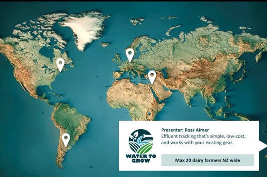 Water To Grow joins Agnition's Farm Innovation Network 2025 Spring Webinar |  Water To Grow Effluent Management