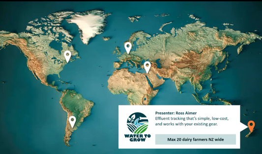 Water To Grow joins Agnition's Farm Innovation Network 2025 Spring Webinar |  Water To Grow Effluent Management