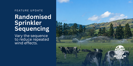 New Feature: Randomised Sprinkler Sequencing